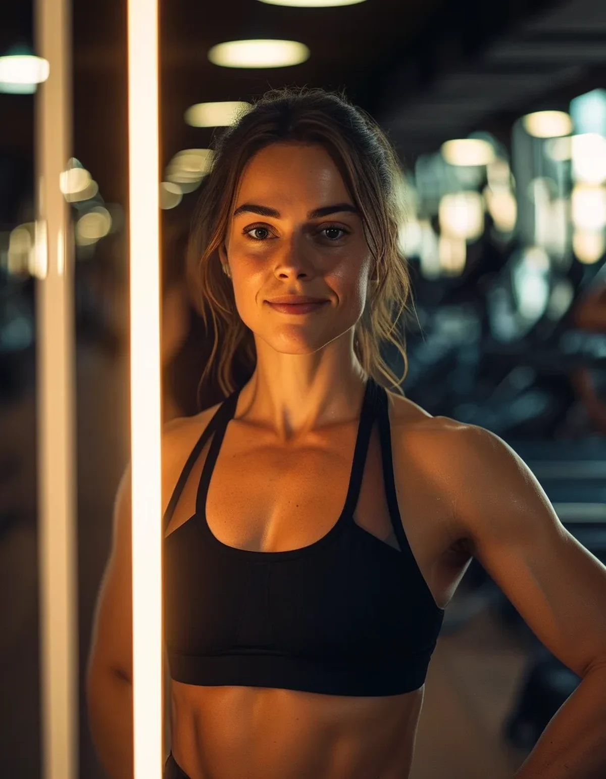 Why Gym Mirror Photos Come Out Blurrier Than Normal Selfies